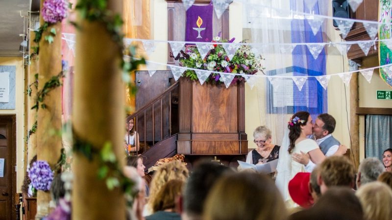 Wedding at Bridport Chapel