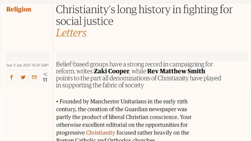 Rev Matthew Smith - The Guardian