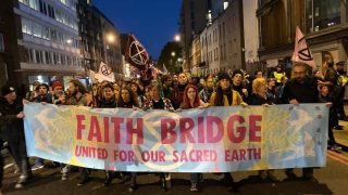 Climate Change - Extinction Rebellion Faith Bridge