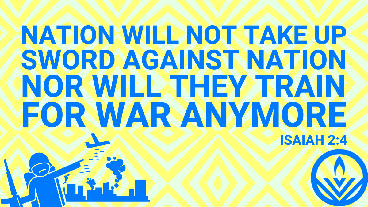 Nation Will Not Take Up Sword Against Nation - Bible Quote