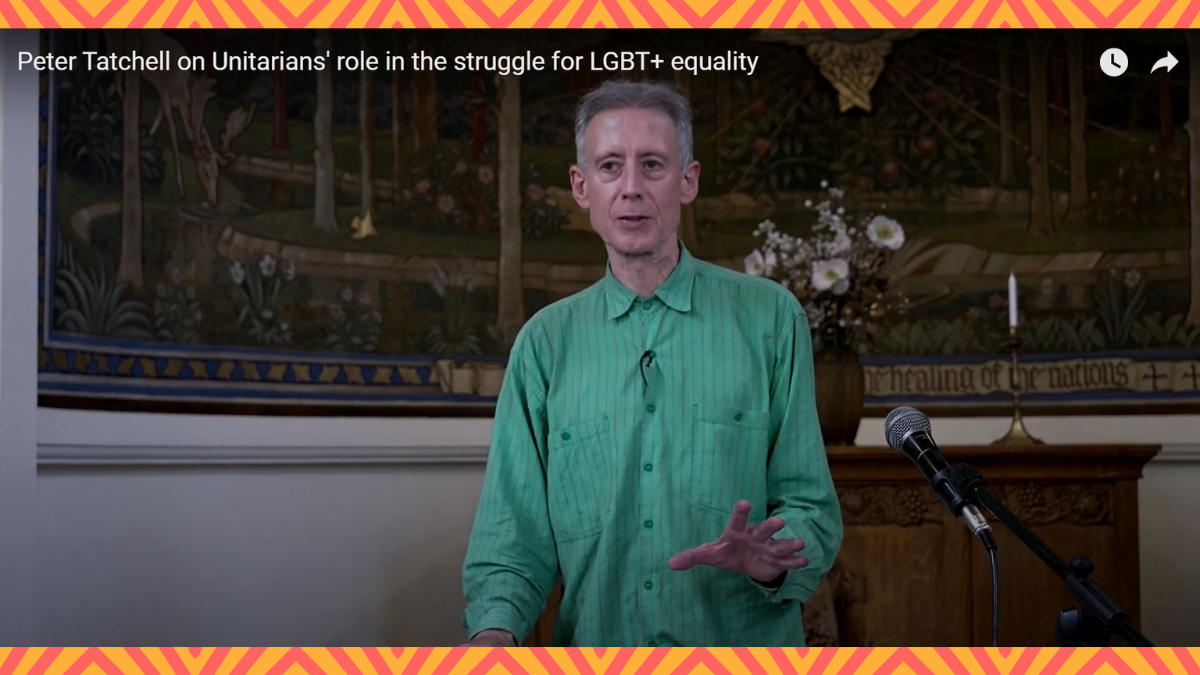 Peter Tatchell speaks movingly about 